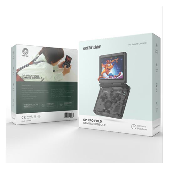GREEN LION GP PRO FOLD GAMING CONSOLE Black