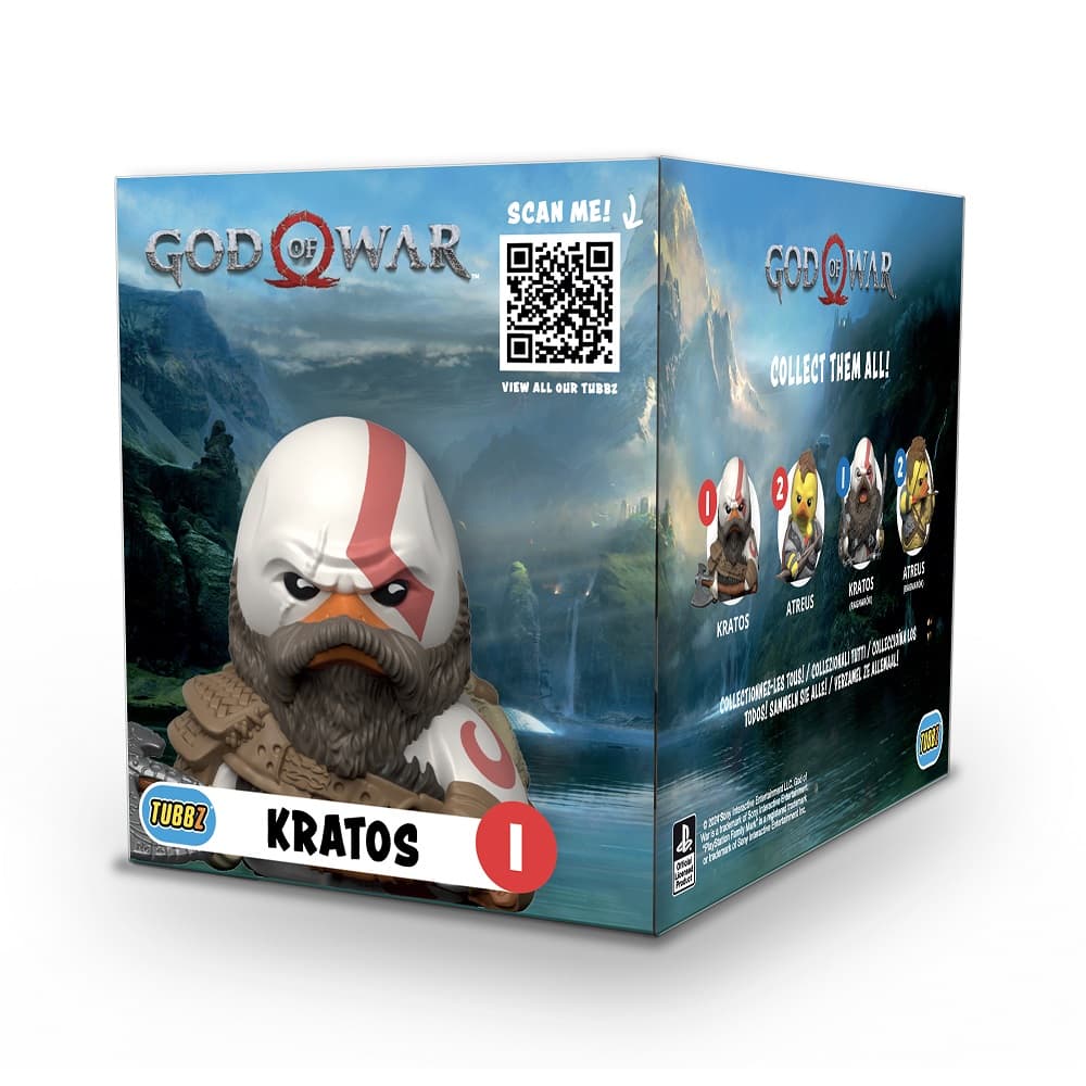 GoW Tubbz BOXED Kratos