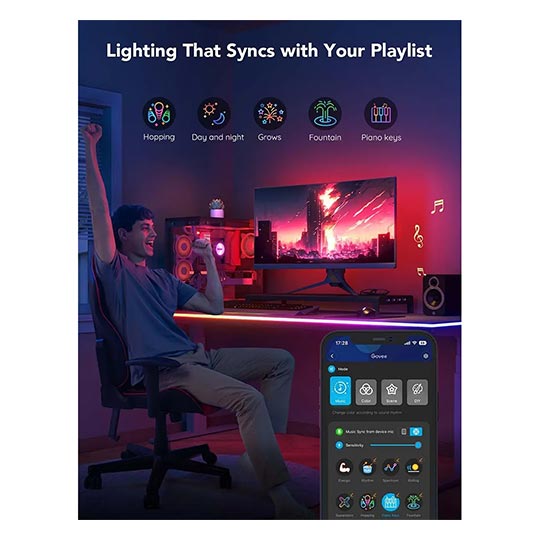Govee Neon Gaming Table Light