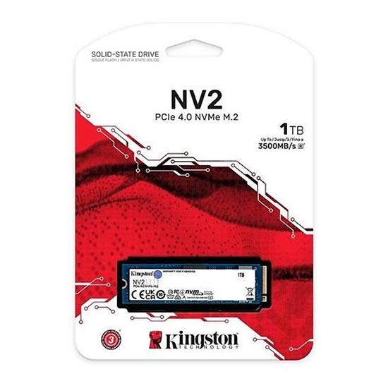 Kingston 1TB NV2 M.2 2280 PCIe 4.0 NVMe SSD
