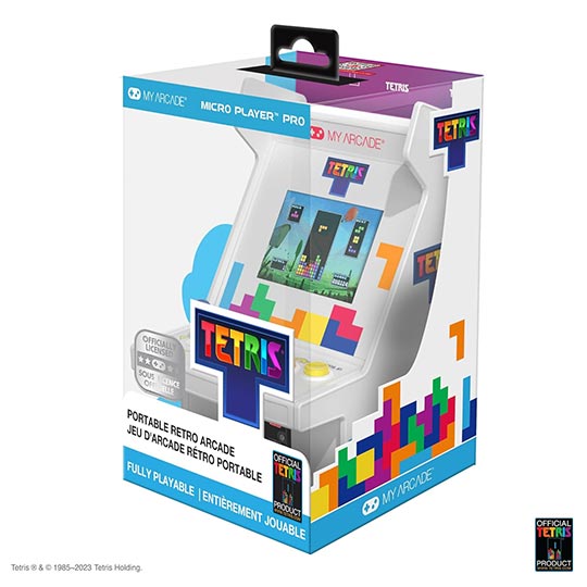 MICRO PLAYER 6.7" TETRIS PORTABLE RETRO