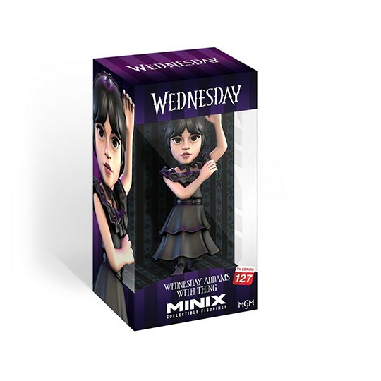 MINIX FIGURINE 12CM  WEDNESDAY - WEDNESDAY IN BALL DRESS
