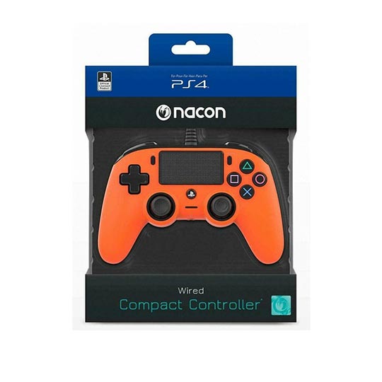 Nacon PS4 Coloured Orange Controller