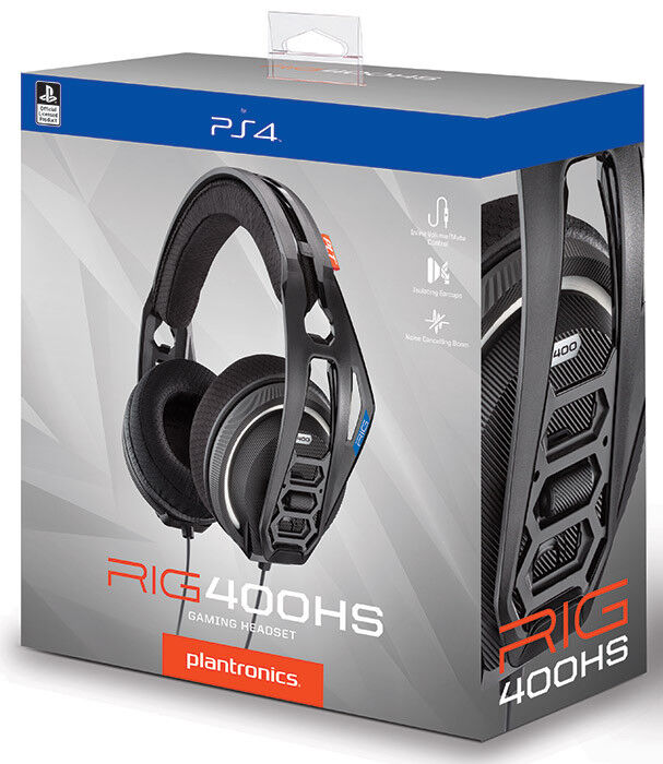 Nacon Plantronics 400HS Gaming Headset - Black