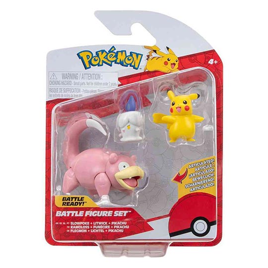 POKEMON BATTLE FIGURE 3 SETPCK 4ASST   - 95155