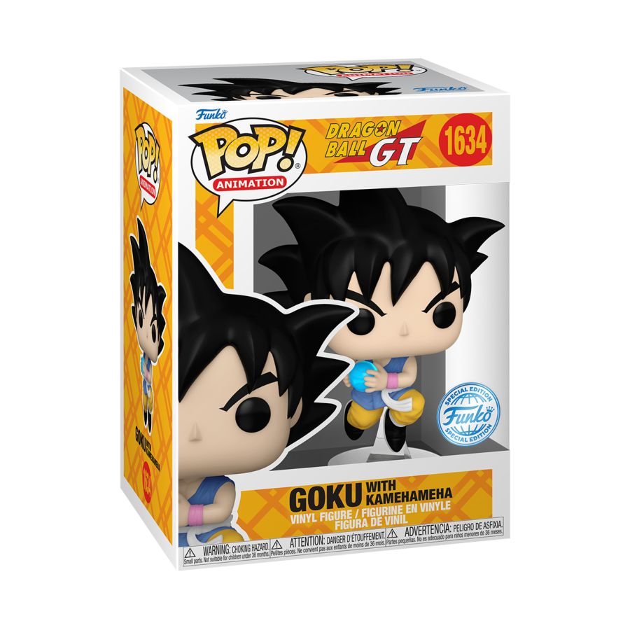 Pop! Animation: Dragon Ball GT - Goku (w/Kamehameha)(Exc)