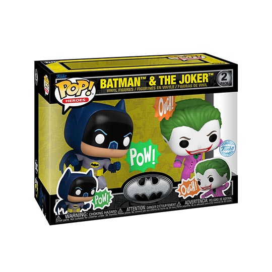 Pop! Heroes: Batman 85th - Joker/Batman 2pk (Exc)