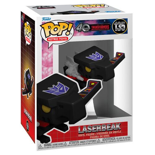 Pop! Movies: Retro Toys - Transformers Laserbeak w/chase
