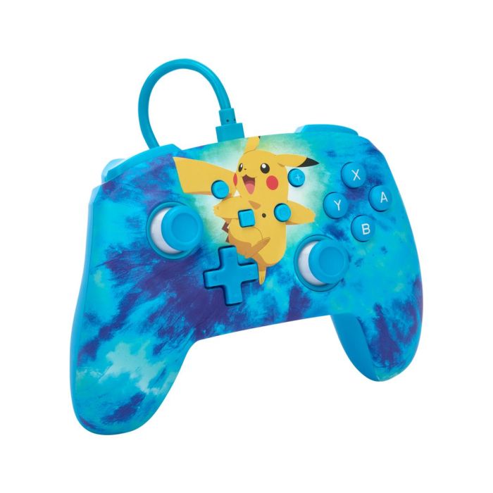 PowerA NS -  Tie Dye Pikachu Enhanced Wired Controller