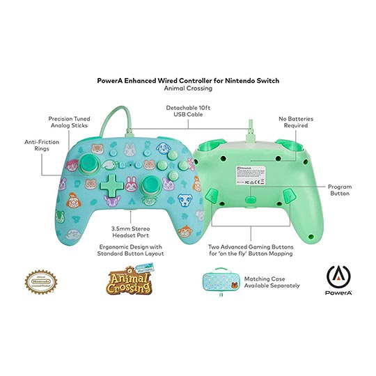 PowerA NS - Animal Crossing Enhanced - Controller
