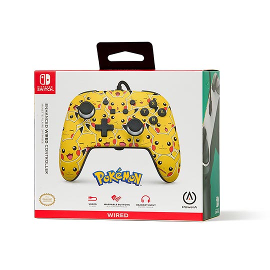 PowerA NS - Pikachu Moods Enhanced Wired Controller