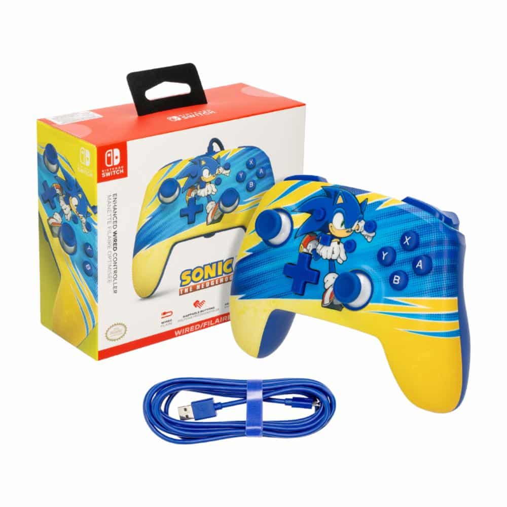 PowerA NS - Sonic Boost Enhanced Wired Controller