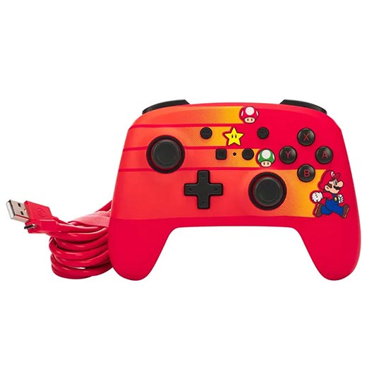 PowerA NS - Speedster Mario Enhanced Wired Controller