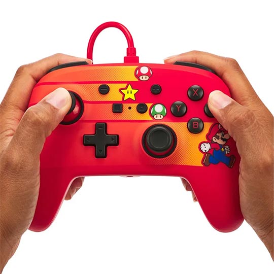 PowerA NS - Speedster Mario Enhanced Wired Controller