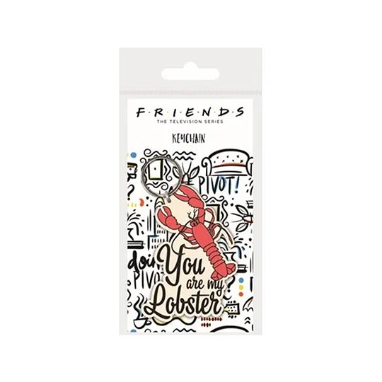 Pyramid Friends - You Are My Lobster (Rubber Keychain)