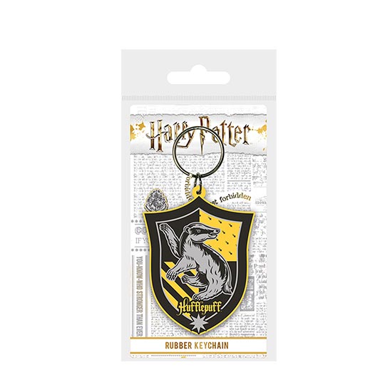 Pyramid Harry Potter - Hufflepuff (Rubber Keychain)