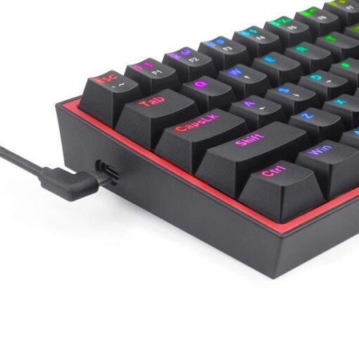 REDRAGON FIZZ PRO 3 Moded Mechanical Gaming Keyboard Black