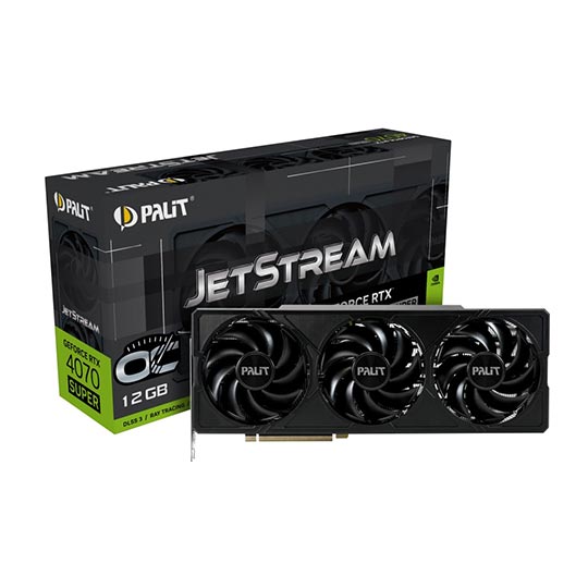 RTX4070 SUPER JETSTREAM OC 12GB GDDR6X 192bit 3-DP HDM