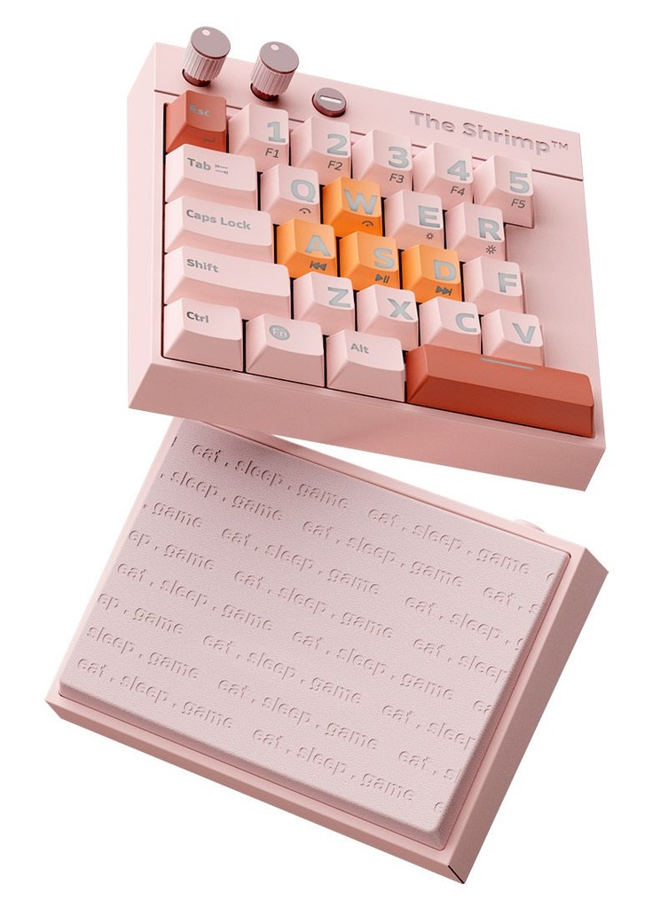 The Shrimp Pinkey Gaming Keyboard