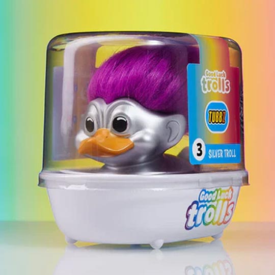 Trolls Tubbz 1st ED Silver (Purple Hair)