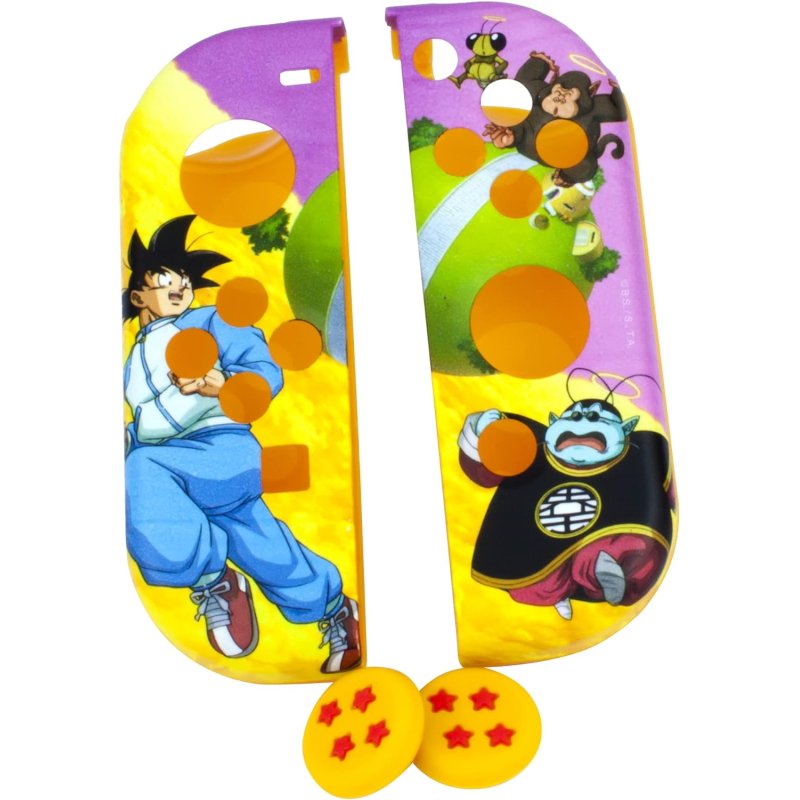 FR-TEC  Dragon Ball Combo Pack Hard Skin + Grips For Switch