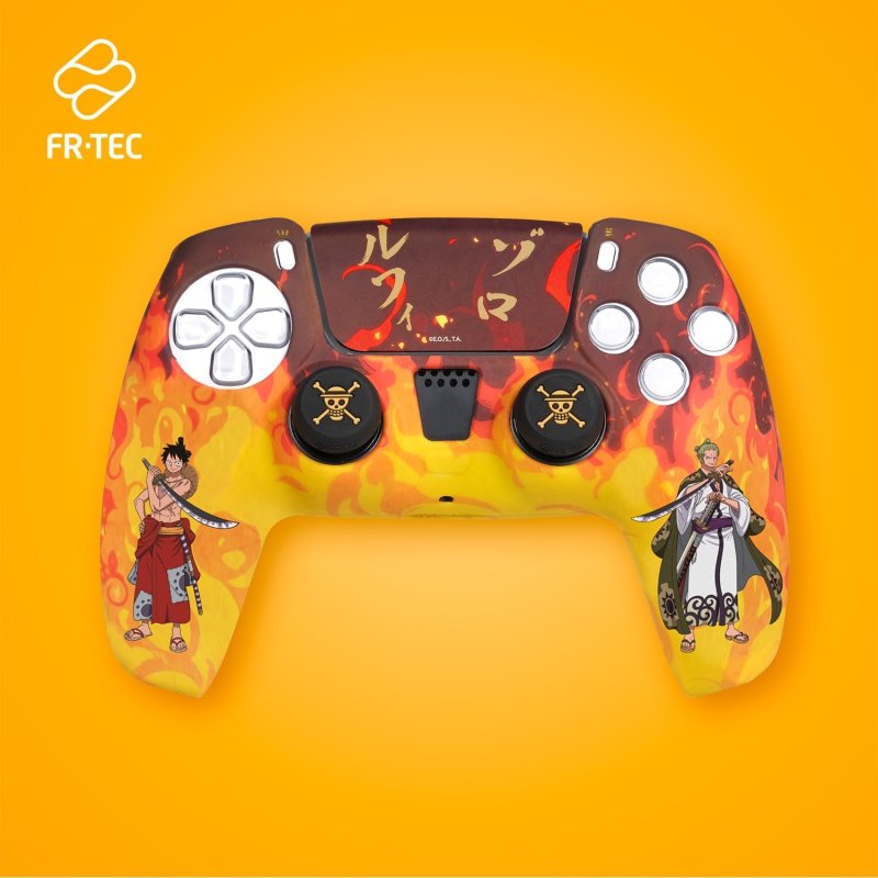 FR-TEC  One Piece Custom Kit "Fire" Soft Skin + Grips For PS5