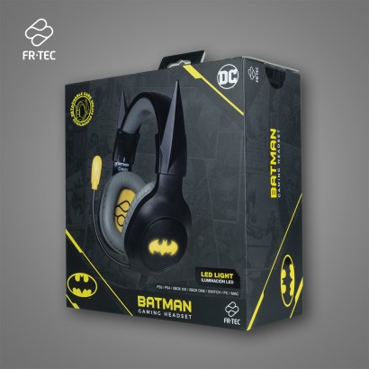 FR-TEC DC Batman Gaming Headset Multi 3.5 jack