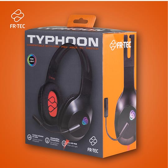 FR-TEC Gaming Typhoon Headset 3.5 jack  Multi 
