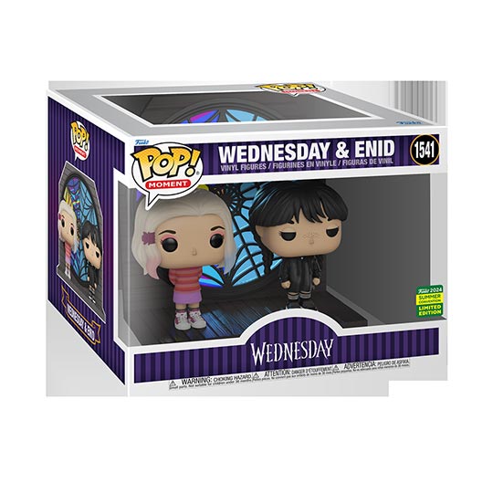 Funko Pop Moment! Tv: Wednesday - Wednesday Addams and Enid (SDCC'24)  - Figure