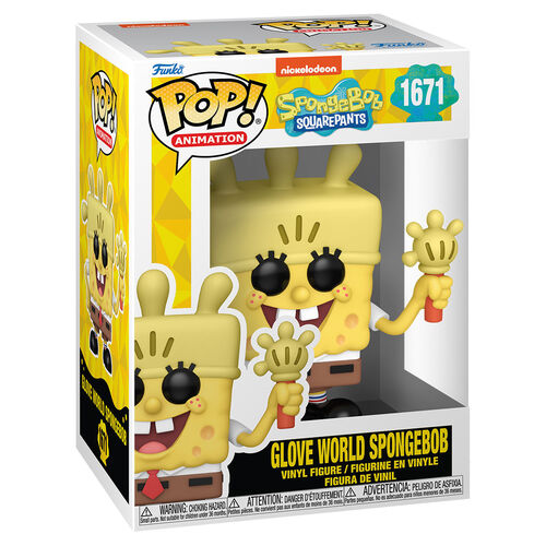 Funko Pop! Animation: Spongebob SquarePants 25th - SpongeBob w/ Glove Light  - Figure