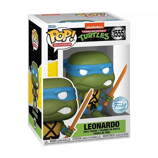 Funko Pop! Tv: Teenage Mutant Ninja Turtle S4 - Leonardo  - Figure