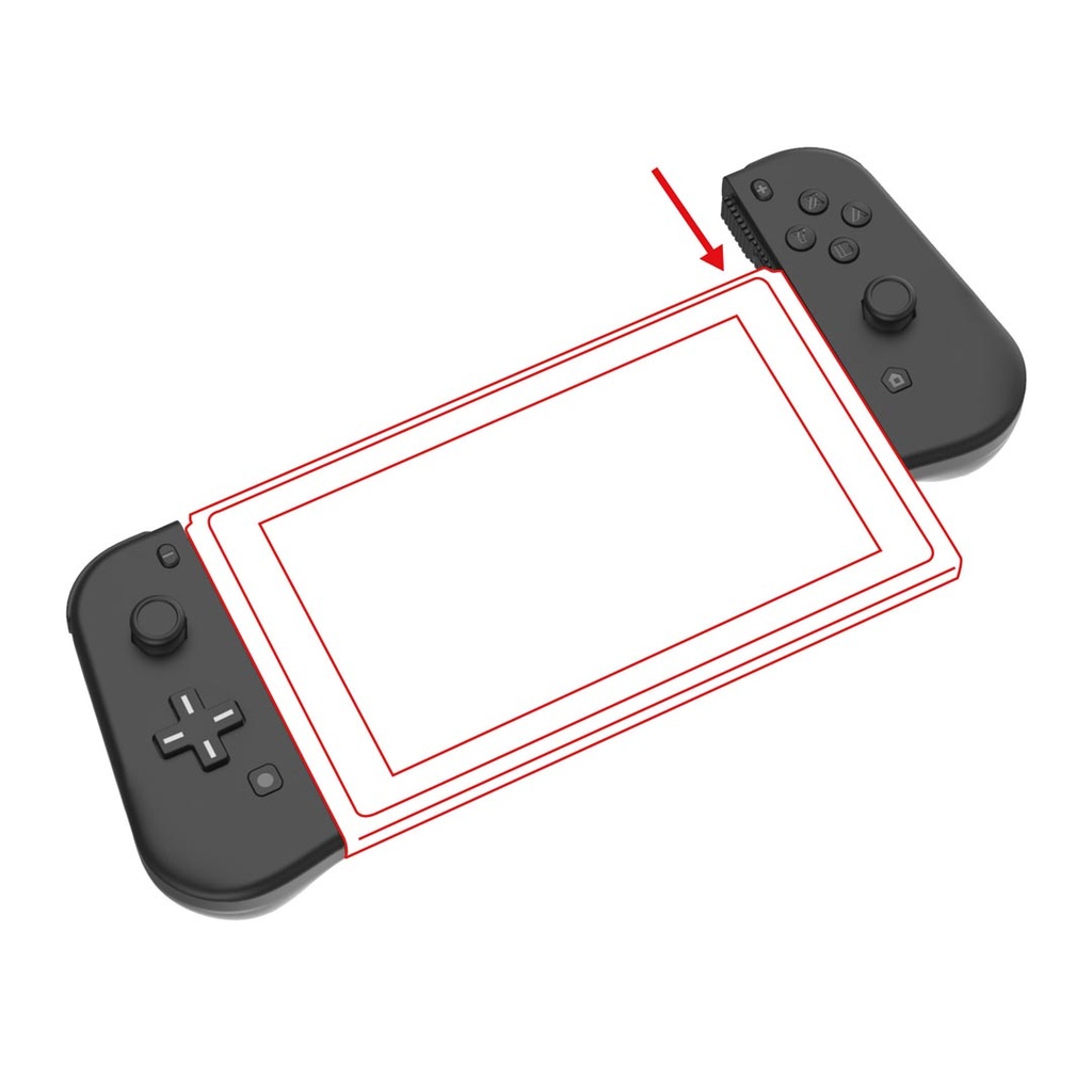 Freaks And Geeks Harry Potter - Duo Pro Pack JoyCon Type Controllers Black