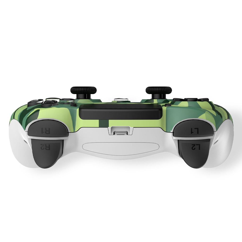 Freaks And Geeks Harry Potter - Green Camo Wireless Controller with Headphone Jack and Illuminated Buttons For PS4 