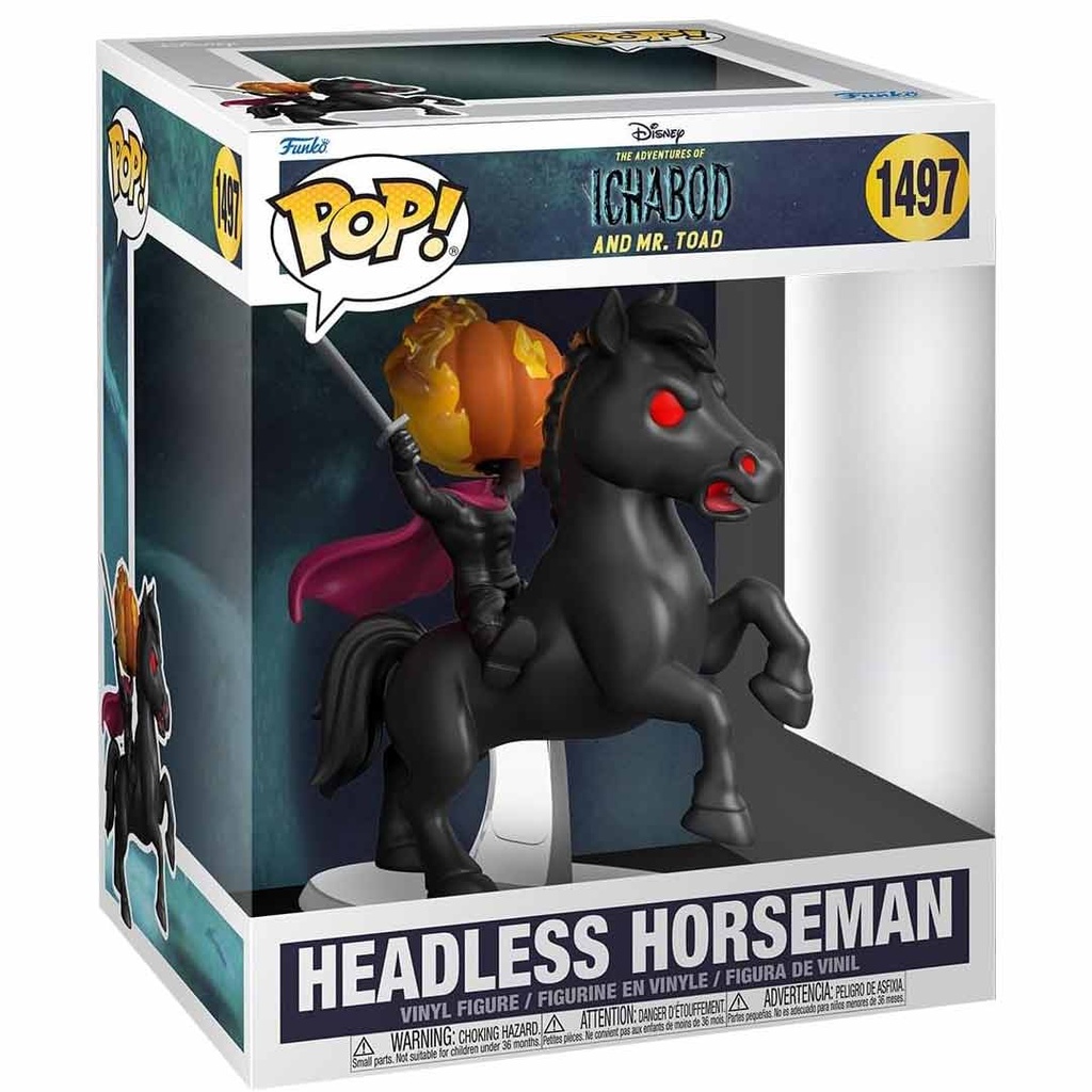 Funko Pop Rides DLX! Disney: The Adventures of Ichabod and Mr. Toad - Headless Horseman - Figure