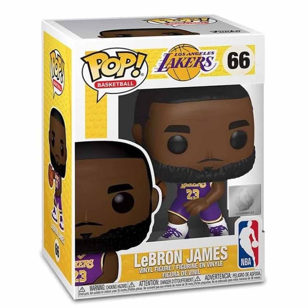 Funko Pop! Basketball: NBA Lakers - Lebron James - Figure