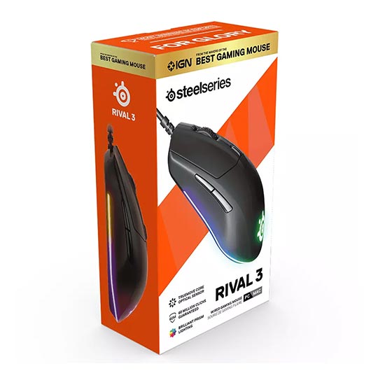 SteelSeries Rival 3  Gaming Mouse