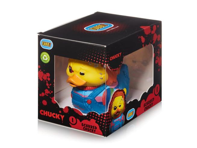 Childs Play Tubbz BOXED Chucky Scarred
