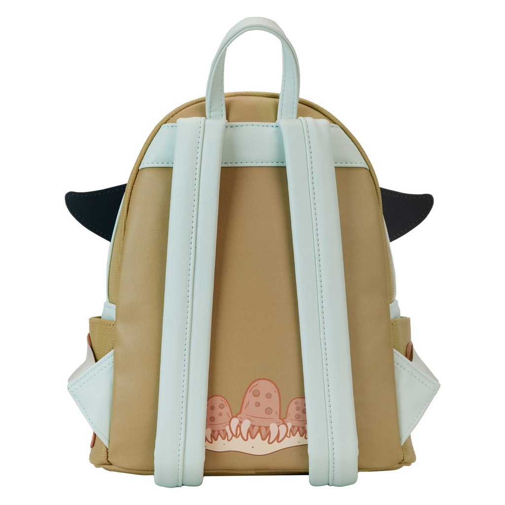 Funko Loungefly! Leather: Mandalorian Grogu and Crabbies Cosplay Mini Backpack - Figure