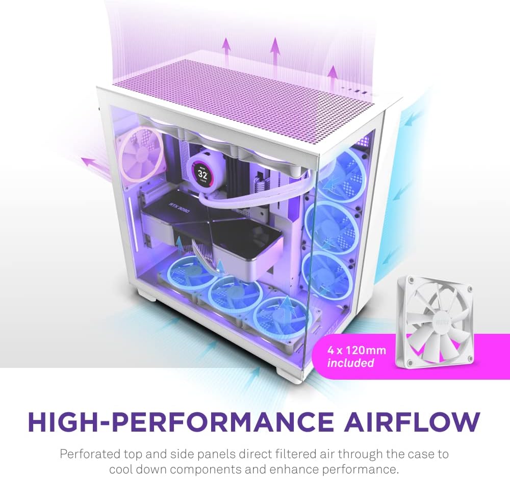 Experience High Airflow  ATX Mid-Tower Chassis with Dual Radiator Support