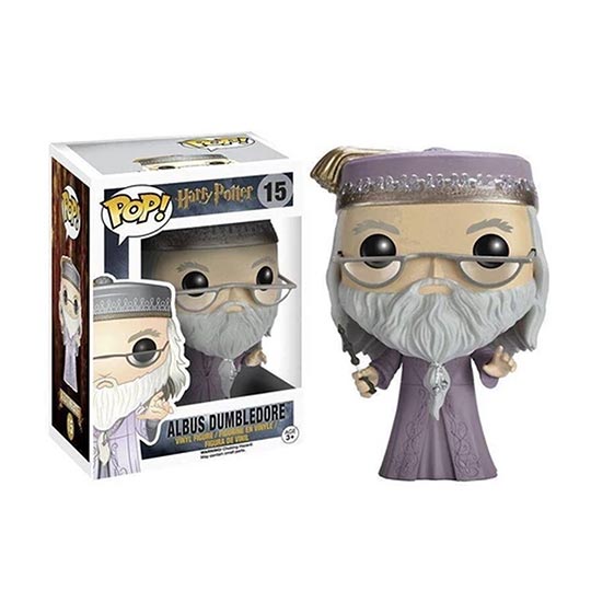 Funko Pop & Tee! Movies: Harry Potter - Dumbledore with Wand (MT)(L) - Figure