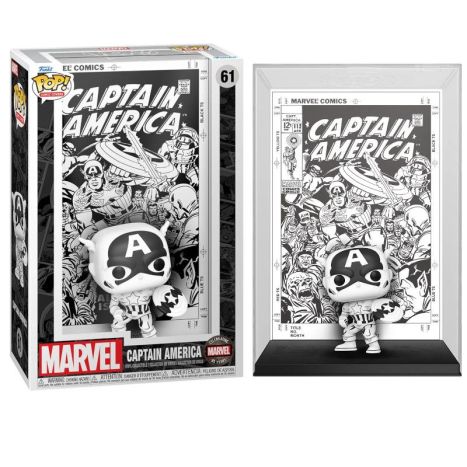Funko Pop Comic Cover! Marvel: Marvel's 85th - Captain America - Figure