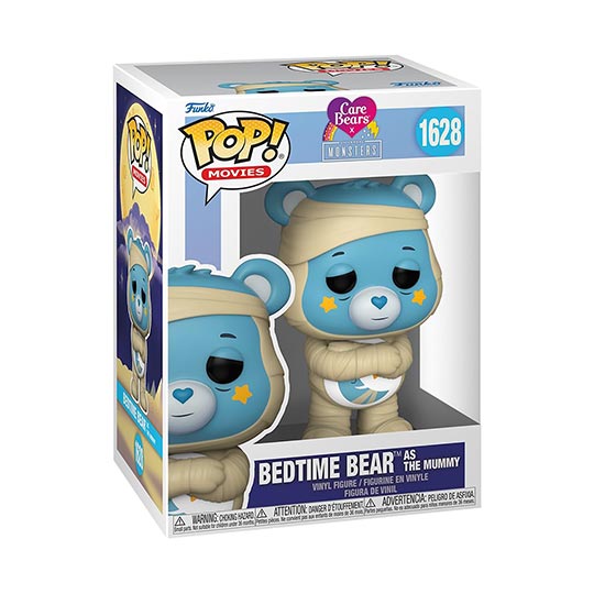 Funko Pop! Movies: Universal Monster X Care Bears - Bedtime Bear as the Mummy - Figure