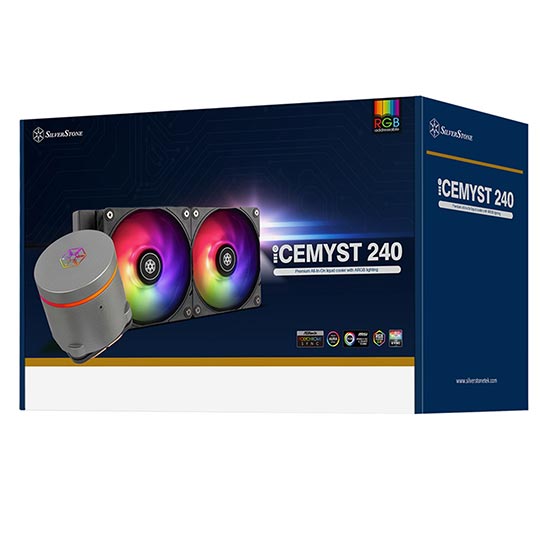 Premium All-In-One liqu d cooler with ARG8 lighting