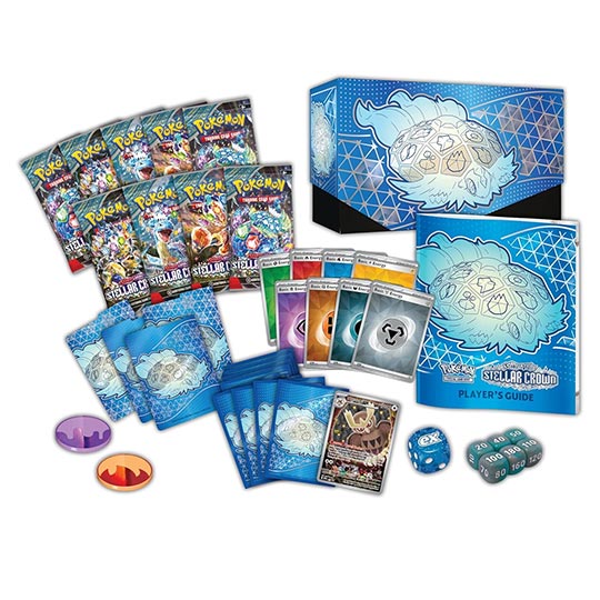 Scarlet & Violet Stellar Crown (SV07)  Elite Trainer Box EN(10/C)