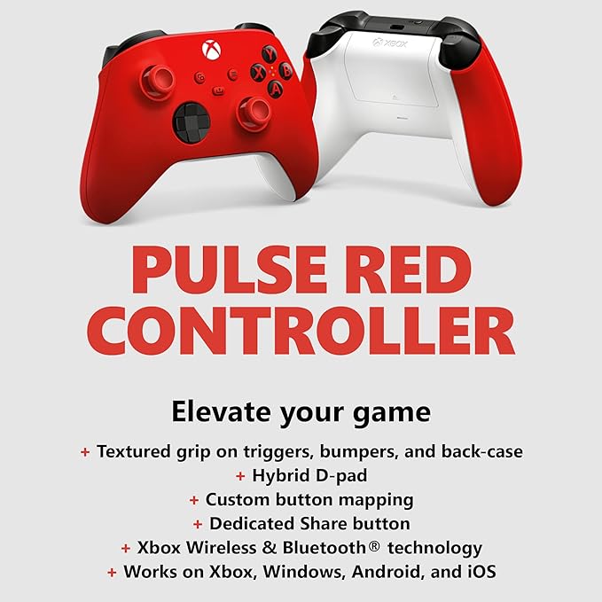 Xbox Series X Red Wireless Controller