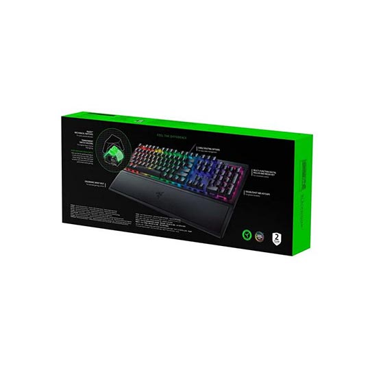 Razer BlackWidow V4 Mechanical Gaming Keyboard with Razer Chroma™ RGB - Yellow Switch