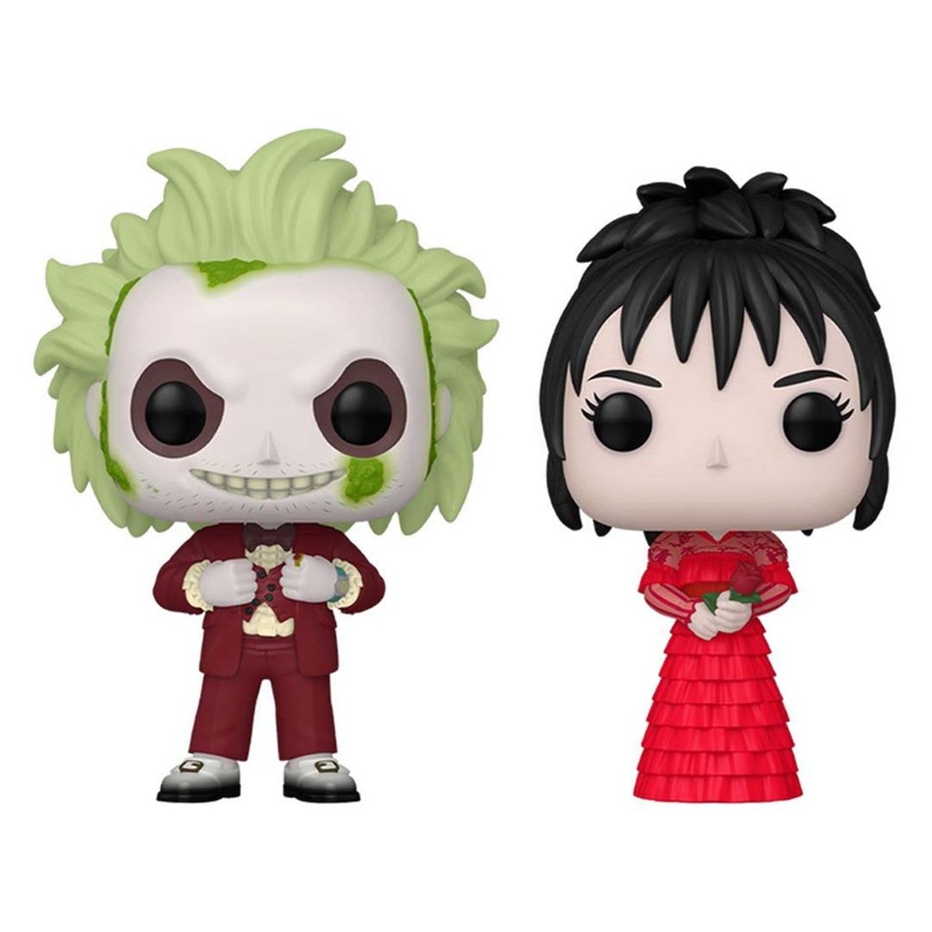 Funko Pop! Movies: Beetlejuice 2 - Beetlejuice and Lydia Deetz 2pk