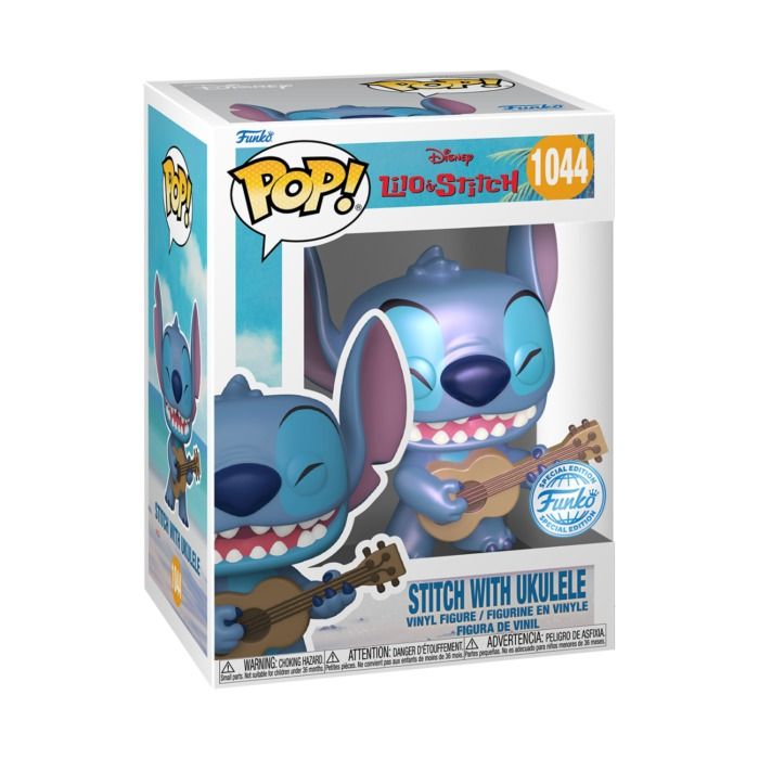Funko Pop! Disney: Lilo & Stitch - Stitch with Ukulele _1