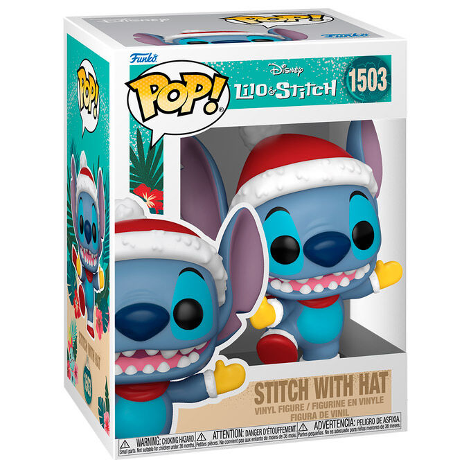 Funko Pop! Disney: Stitch Holiday - Stitch with Hat