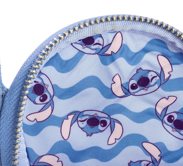 Loungefly! Leather: Disney Stitch Minimal Corduroy Coin Bank_3